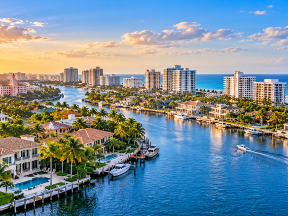 Boca Raton residential neighborhoods and luxury real estate in South Florida.